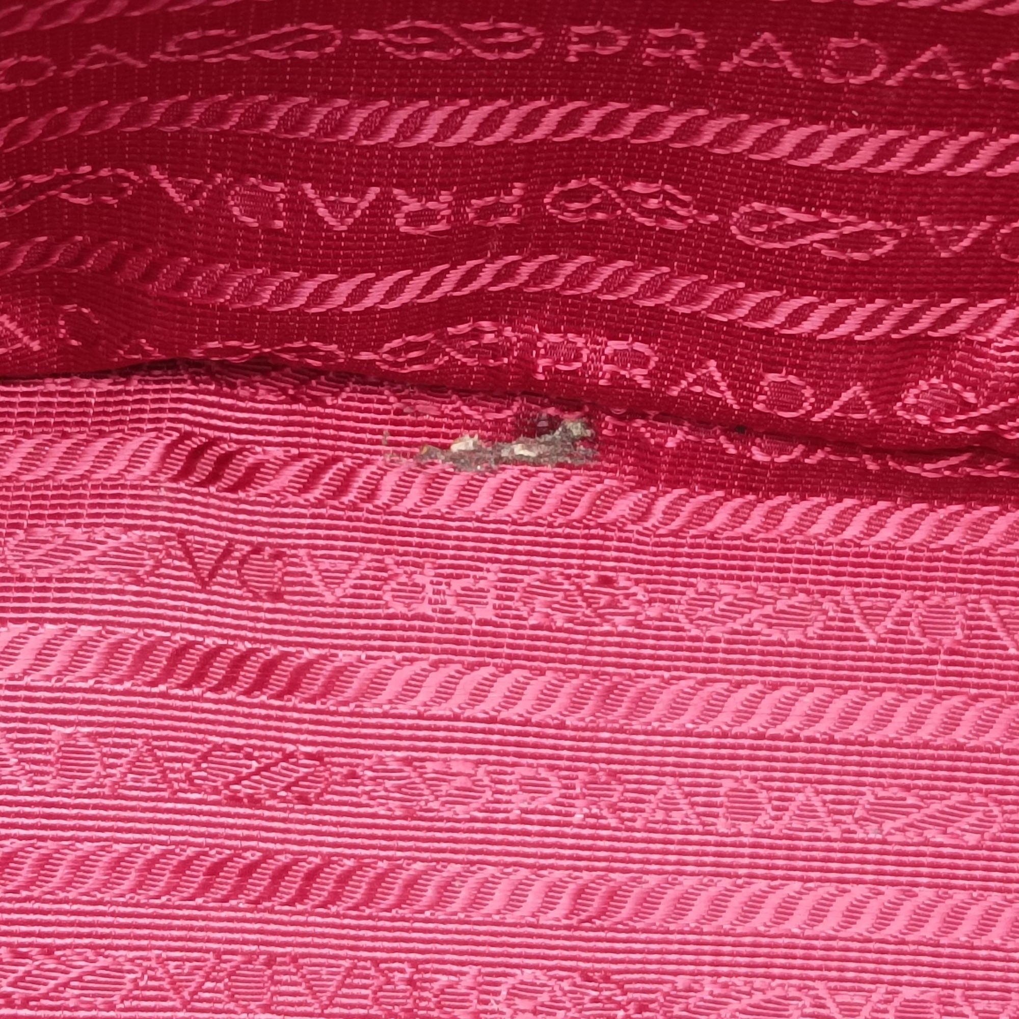 Secondhand Prada Promenade Pink SAFFIANO Leather BN2558 handbag | stylenewstar