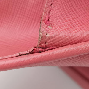 Secondhand Prada Promenade Pink SAFFIANO Leather BN2558 handbag | stylenewstar