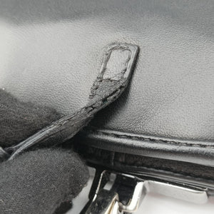 Pre-owned Christian Dior Admit It Corset Hobo Black Leather  handbag | stylenewstar
