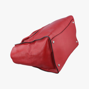 Secondhand Prada Twin Pocket Winged Tote Red Leather BN2619 shoulderbag | stylenewstar