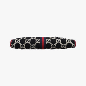 Secondhand Gucci Rajah Black × Red × Multi Tweed×Leather 537219 shoulderbag | stylenewstar