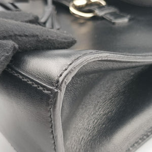 Pre-owned Gucci Emily Black Leather 295402 shoulderbag | stylenewstar