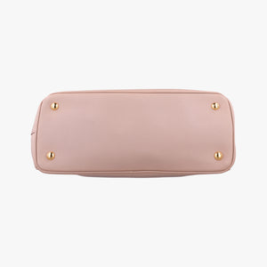 Pre-owned Prada Galleria Pink SAFFIANO Leather BN1786 shoulderbag | stylenewstar