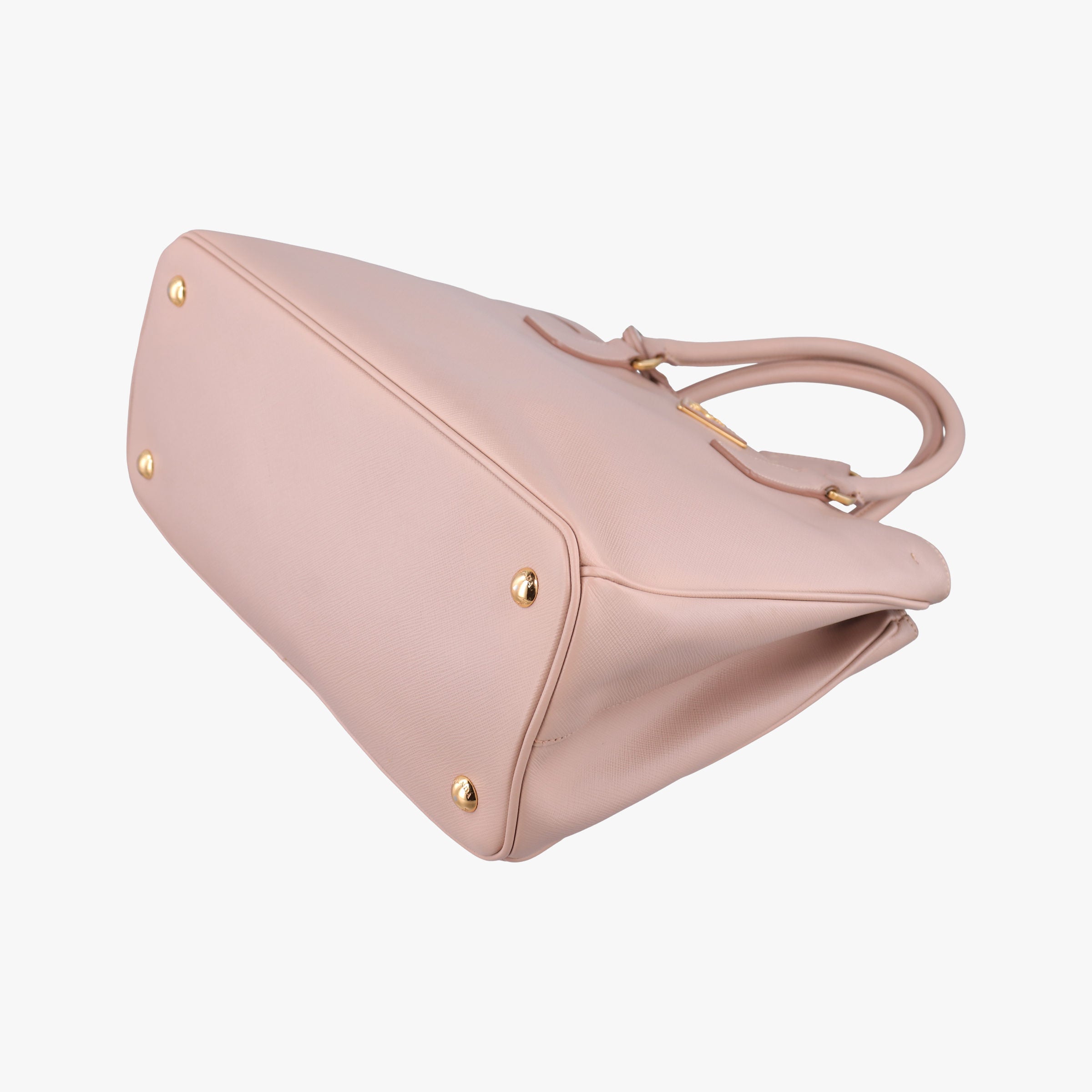 Pre-owned Prada Galleria Pink SAFFIANO Leather BN1786 shoulderbag | stylenewstar