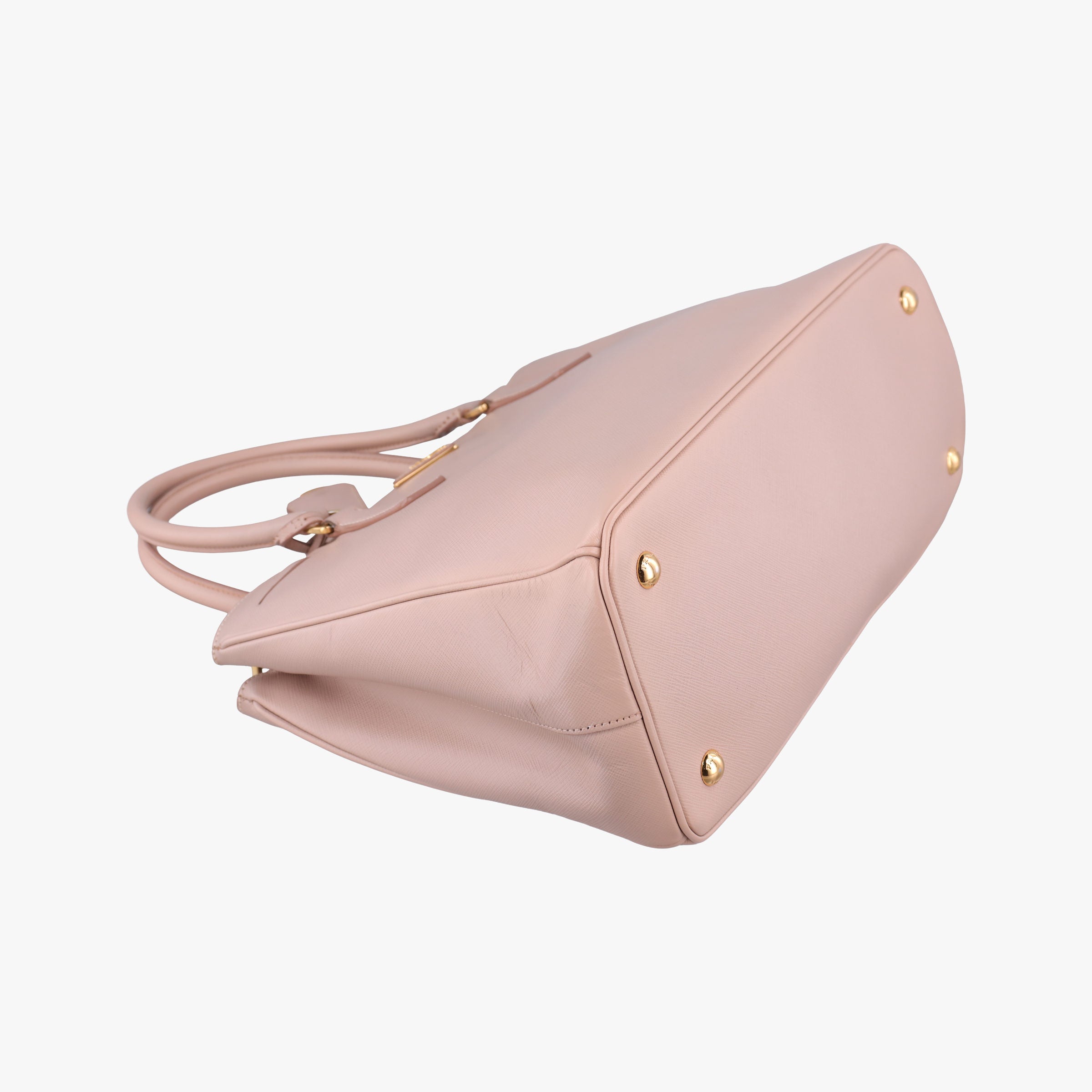 Pre-owned Prada Galleria Pink SAFFIANO Leather BN1786 shoulderbag | stylenewstar