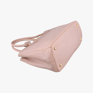 Pre-owned Prada Galleria Pink SAFFIANO Leather BN1786 shoulderbag | stylenewstar