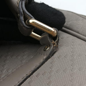 Vintage Gucci Diamante Grey leather 208463 shoulderbag | stylenewstar