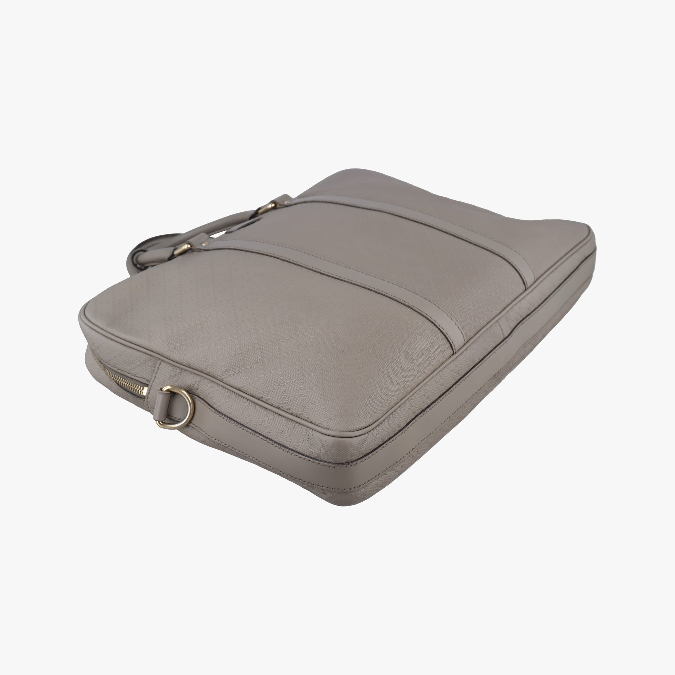 Vintage Gucci Diamante Grey leather 208463 shoulderbag | stylenewstar