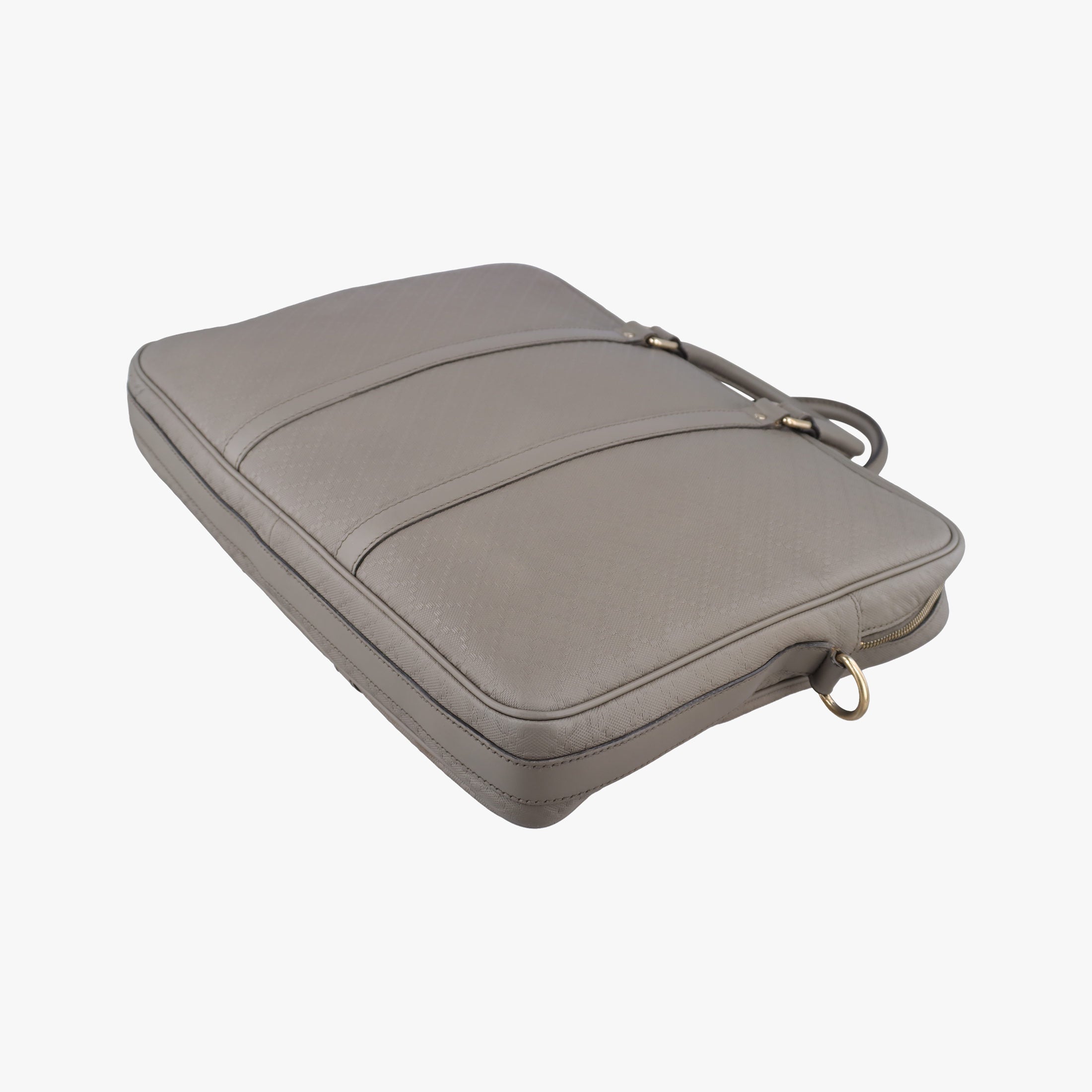 Vintage Gucci Diamante Grey leather 208463 shoulderbag | stylenewstar