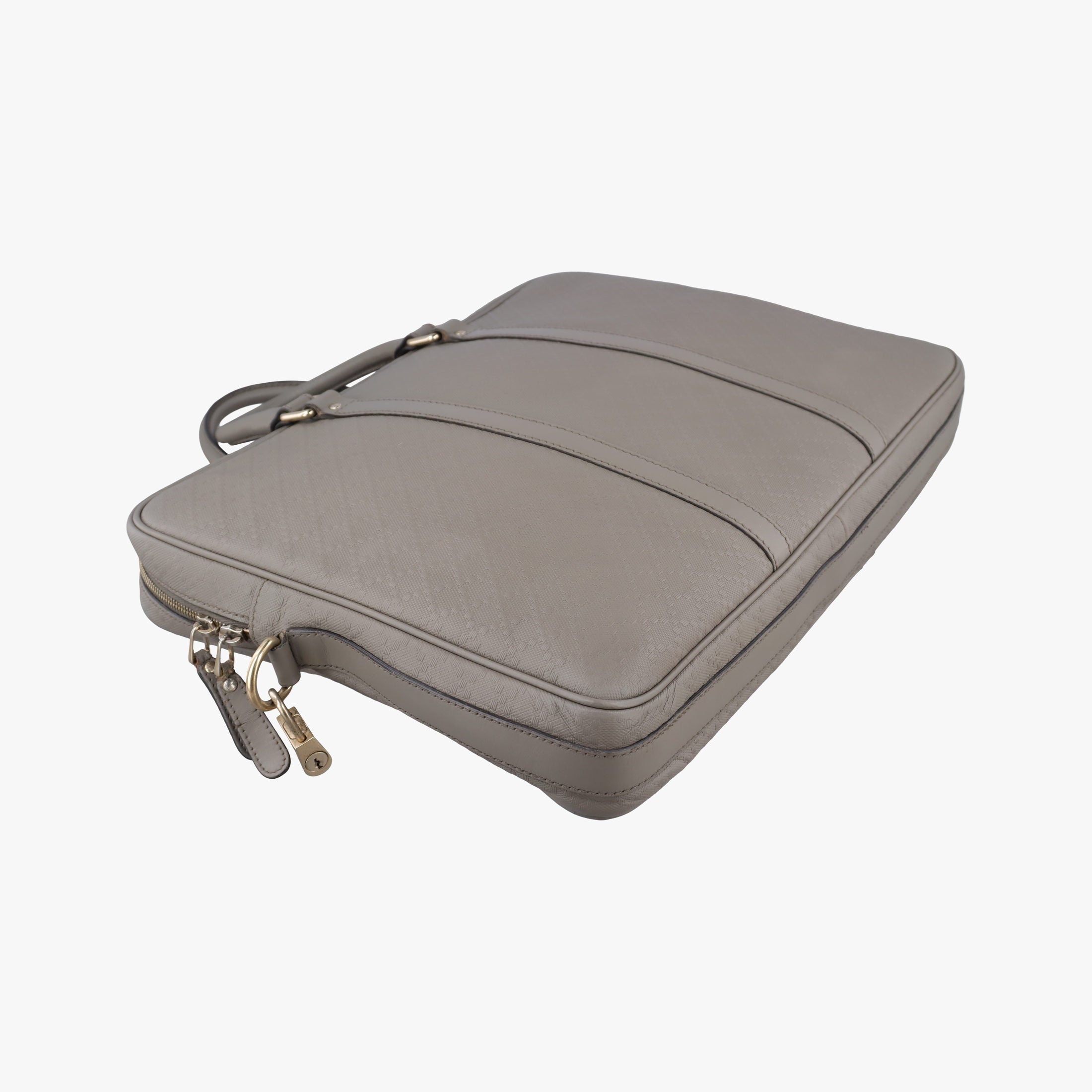 Vintage Gucci Diamante Grey leather 208463 shoulderbag | stylenewstar