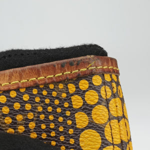 Vintage Louis Vuitton Neverfull MM MARRON × JAUNE Monogram Wave Dot Canvas M40685 handbag | stylenewstar