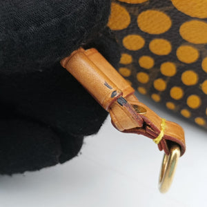 Vintage Louis Vuitton Neverfull MM MARRON × JAUNE Monogram Wave Dot Canvas M40685 handbag | stylenewstar