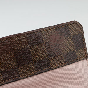 Pre-owned Louis Vuitton Bond Street EBENE×Magnolia Damier Canvas×Taurillon leather N64417 shoulderbag | stylenewstar