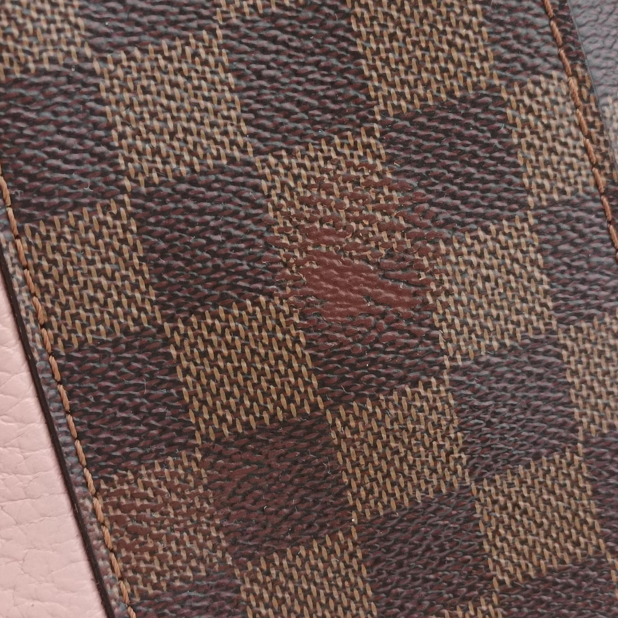 Pre-owned Louis Vuitton Bond Street EBENE×Magnolia Damier Canvas×Taurillon leather N64417 shoulderbag | stylenewstar