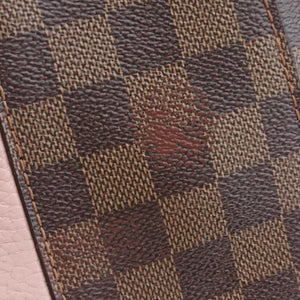 Pre-owned Louis Vuitton Bond Street EBENE×Magnolia Damier Canvas×Taurillon leather N64417 shoulderbag | stylenewstar
