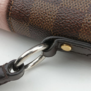 Pre-owned Louis Vuitton Bond Street EBENE×Magnolia Damier Canvas×Taurillon leather N64417 shoulderbag | stylenewstar