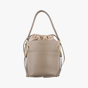 Pre-owned Chloe ROY Beige Leather  shoulderbag | stylenewstar