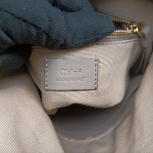 Pre-owned Chloe ROY Beige Leather  shoulderbag | stylenewstar