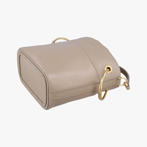 Pre-owned Chloe ROY Beige Leather  shoulderbag | stylenewstar