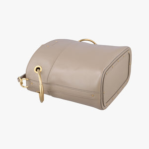 Pre-owned Chloe ROY Beige Leather  shoulderbag | stylenewstar