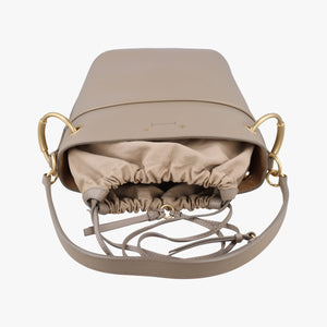 Pre-owned Chloe ROY Beige Leather  shoulderbag | stylenewstar
