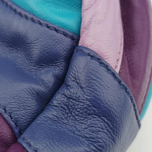 Pre-owned Prada  Trembled Blossoms Multicolor Purple × Blue Nappa Leather BN1680 shoulderbag | stylenewstar