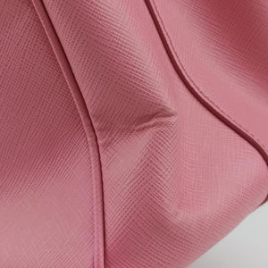 Pre-owned Prada Galleria Pink SAFFIANO Leather BN2274 shoulderbag | stylenewstar