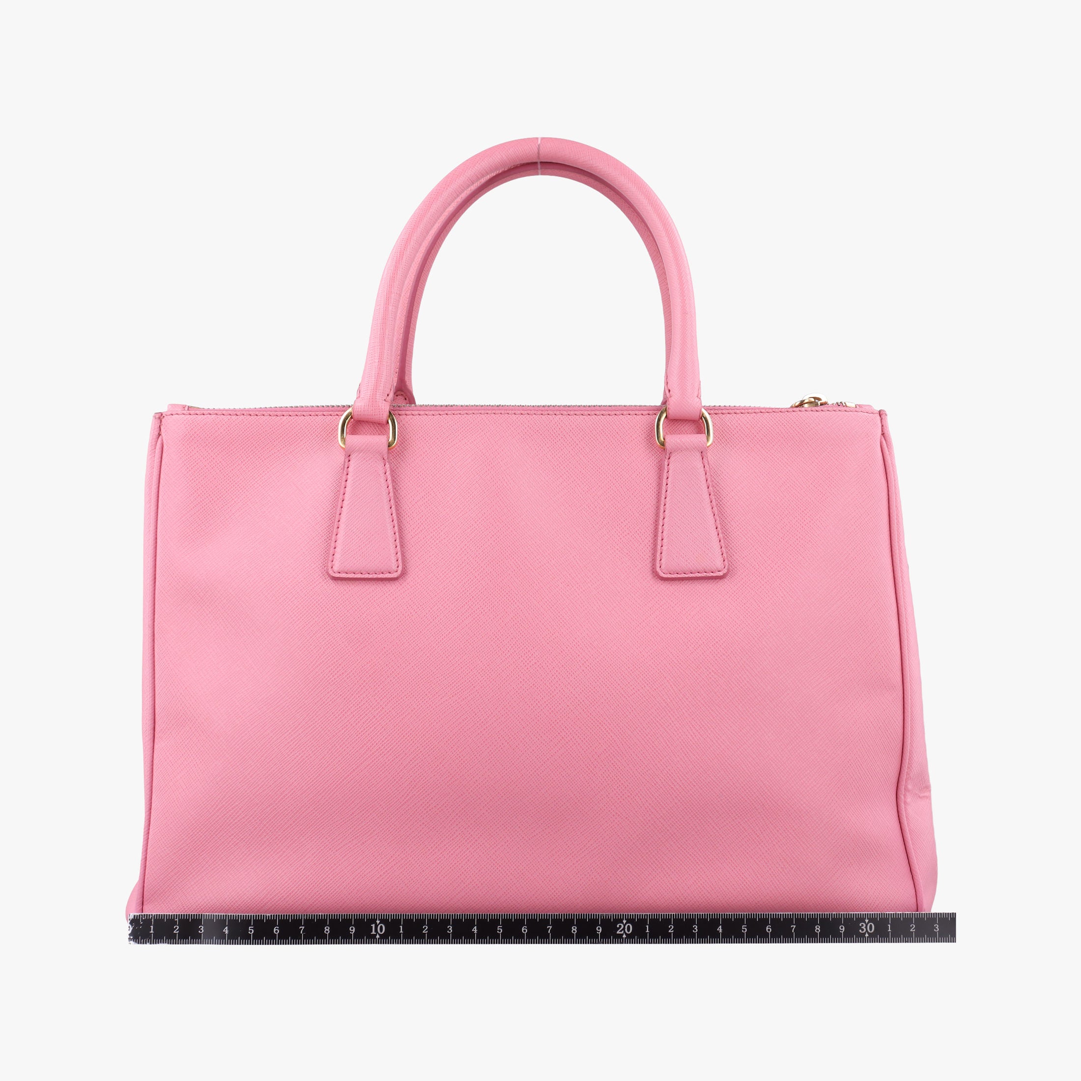 Pre-owned Prada Galleria Pink SAFFIANO Leather BN2274 shoulderbag | stylenewstar