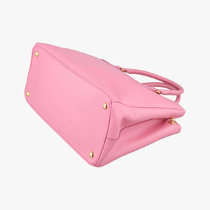Pre-owned Prada Galleria Pink SAFFIANO Leather BN2274 shoulderbag | stylenewstar
