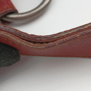 Secondhand Christian Dior Gaucho Red Leather  handbag | stylenewstar
