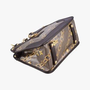 Vintage Louis Vuitton Monogram Charm Cabas Brown x Multicolor Vinyl x Leather M95156 handbag | stylenewstar