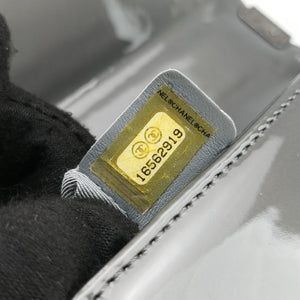 Pre-owned Chanel BOY CHANEL gray Leather A67017 shoulderbag | stylenewstar