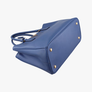 Vintage Prada Galleria Blue SAFFIANO Leather BN2274 handbag | stylenewstar
