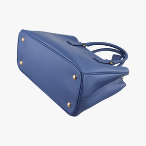 Vintage Prada Galleria Blue SAFFIANO Leather BN2274 handbag | stylenewstar
