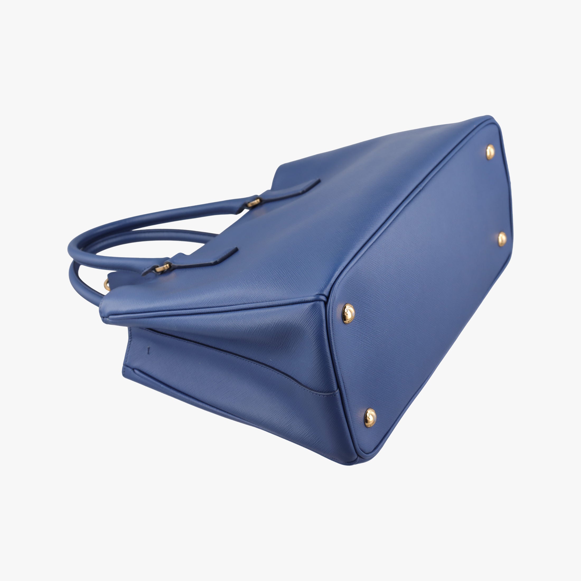 Vintage Prada Galleria Blue SAFFIANO Leather BN2274 handbag | stylenewstar
