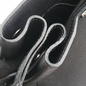 Pre-owned Louis Vuitton Lockme Day 	Noir Grained Calf Leather M53730 handbag | stylenewstar