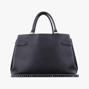 Pre-owned Louis Vuitton Lockme Day 	Noir Grained Calf Leather M53730 handbag | stylenewstar