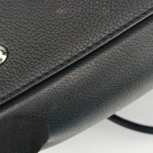 Pre-owned Louis Vuitton Lockme Day 	Noir Grained Calf Leather M53730 handbag | stylenewstar