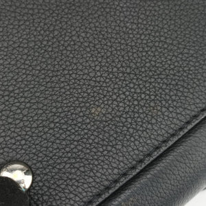 Pre-owned Louis Vuitton Lockme Day 	Noir Grained Calf Leather M53730 handbag | stylenewstar