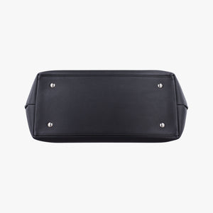 Pre-owned Louis Vuitton Lockme Day 	Noir Grained Calf Leather M53730 handbag | stylenewstar