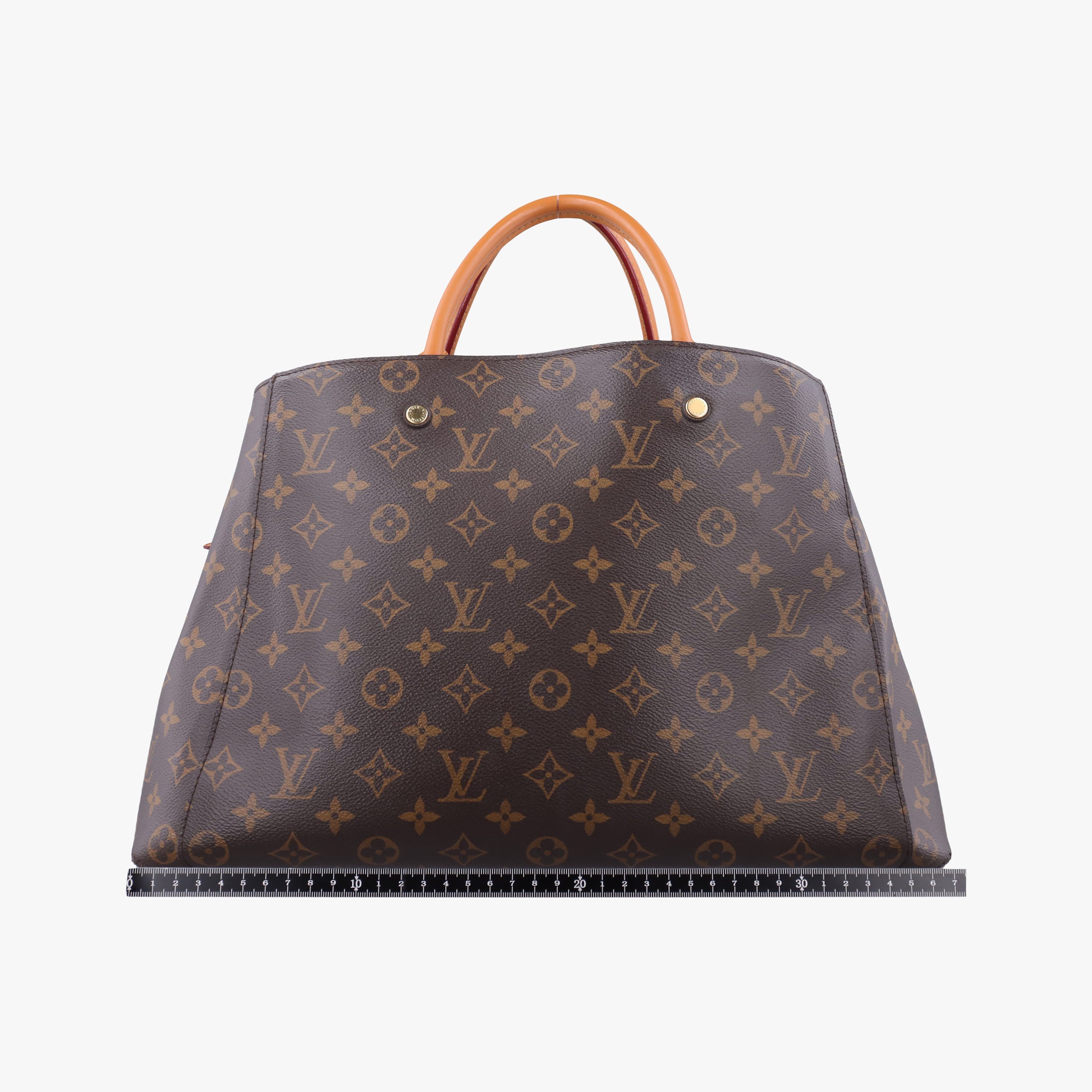 Pre-owned Louis Vuitton MONTAIGNE GM Brown Monogram Canvas M41067 shoulderbag | stylenewstar