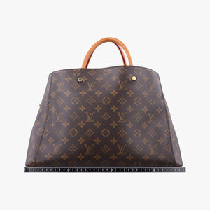Pre-owned Louis Vuitton MONTAIGNE GM Brown Monogram Canvas M41067 shoulderbag | stylenewstar