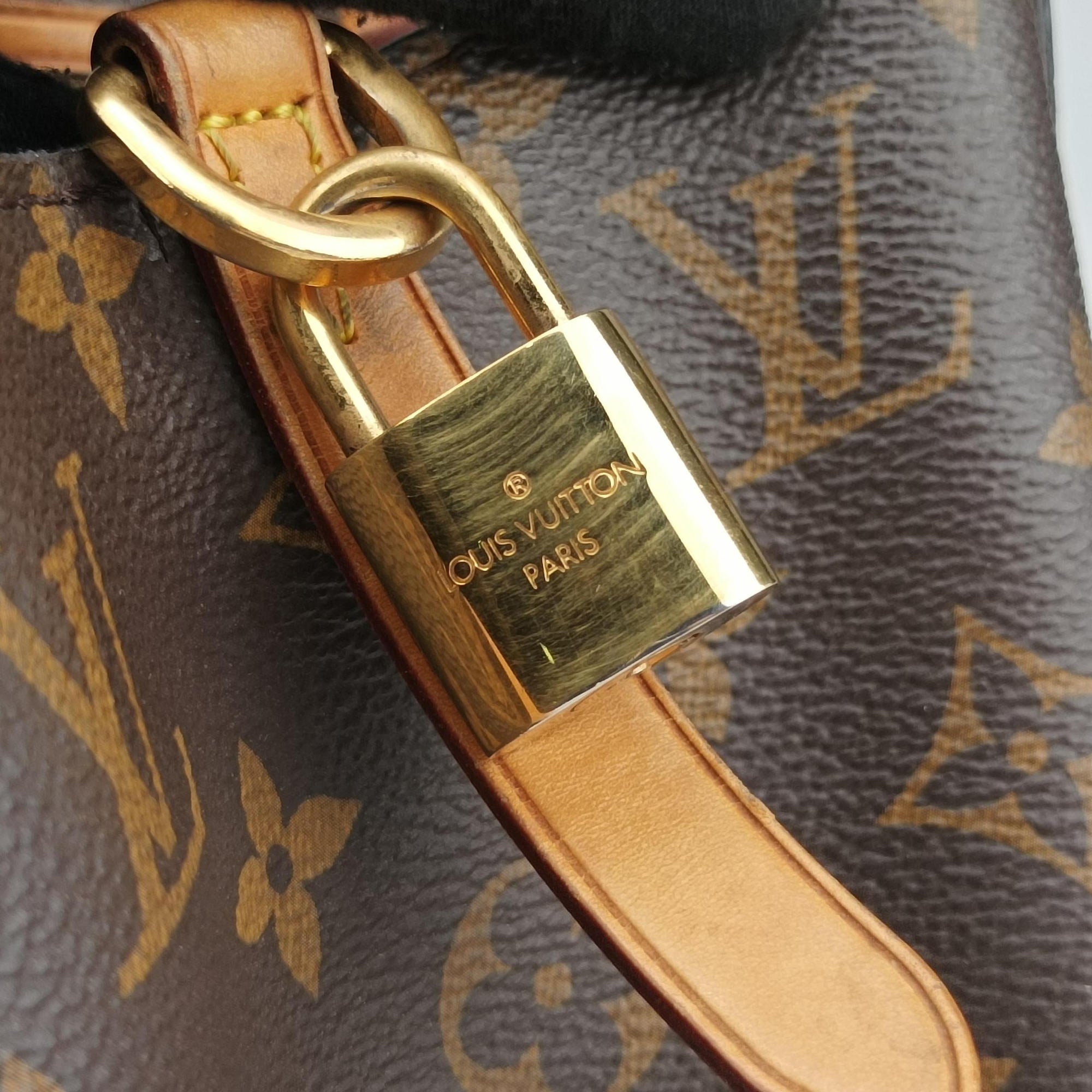 Pre-owned Louis Vuitton MONTAIGNE GM Brown Monogram Canvas M41067 shoulderbag | stylenewstar