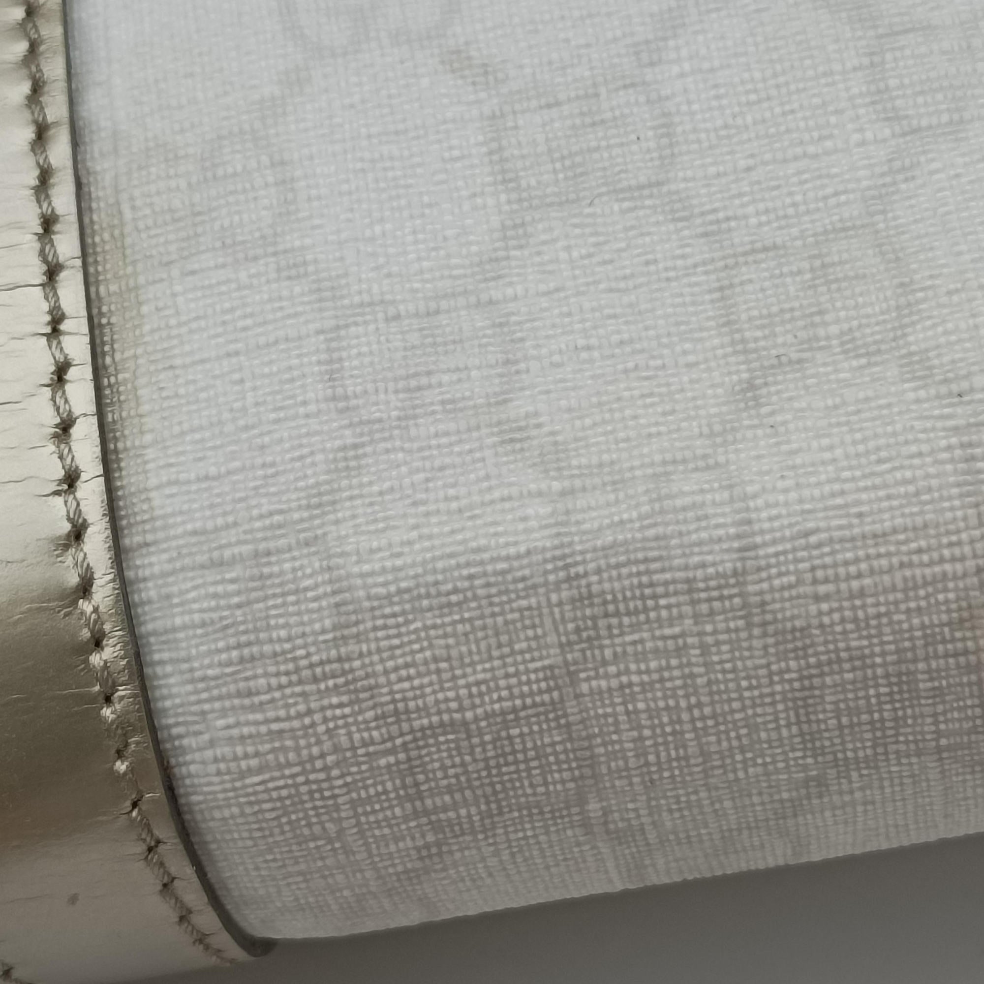 Pre-owned Gucci GG plus Spring Joy GG Supreme White PVC coated canvas 193603 handbag | stylenewstar