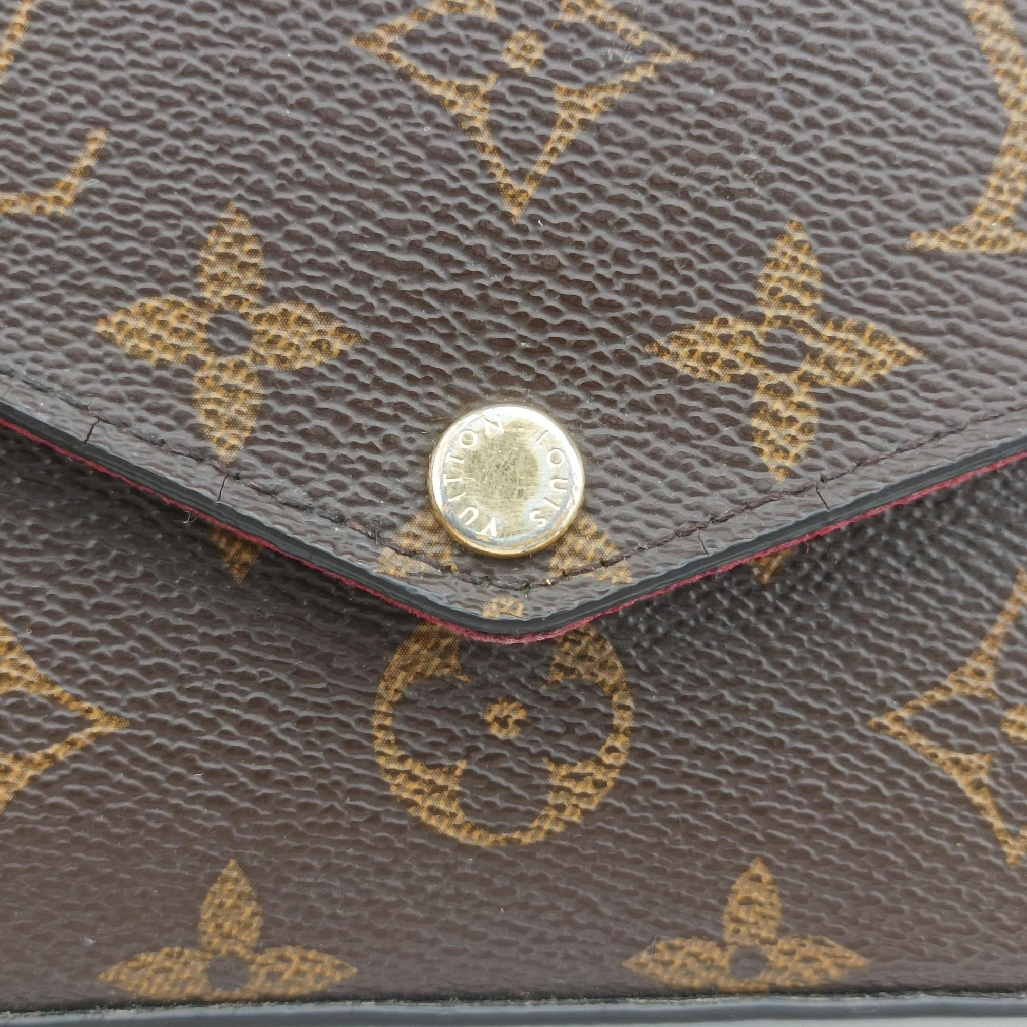 Pre-owned Louis Vuitton Pochette Felicie Brown Monogram Canvas M61276 shoulderbag | stylenewstar