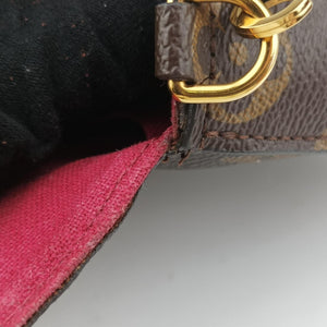 Pre-owned Louis Vuitton Pochette Felicie Brown Monogram Canvas M61276 shoulderbag | stylenewstar