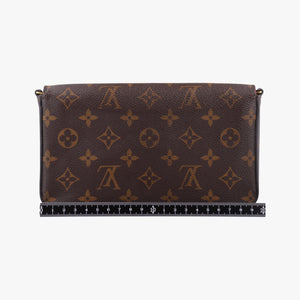 Pre-owned Louis Vuitton Pochette Felicie Brown Monogram Canvas M61276 shoulderbag | stylenewstar