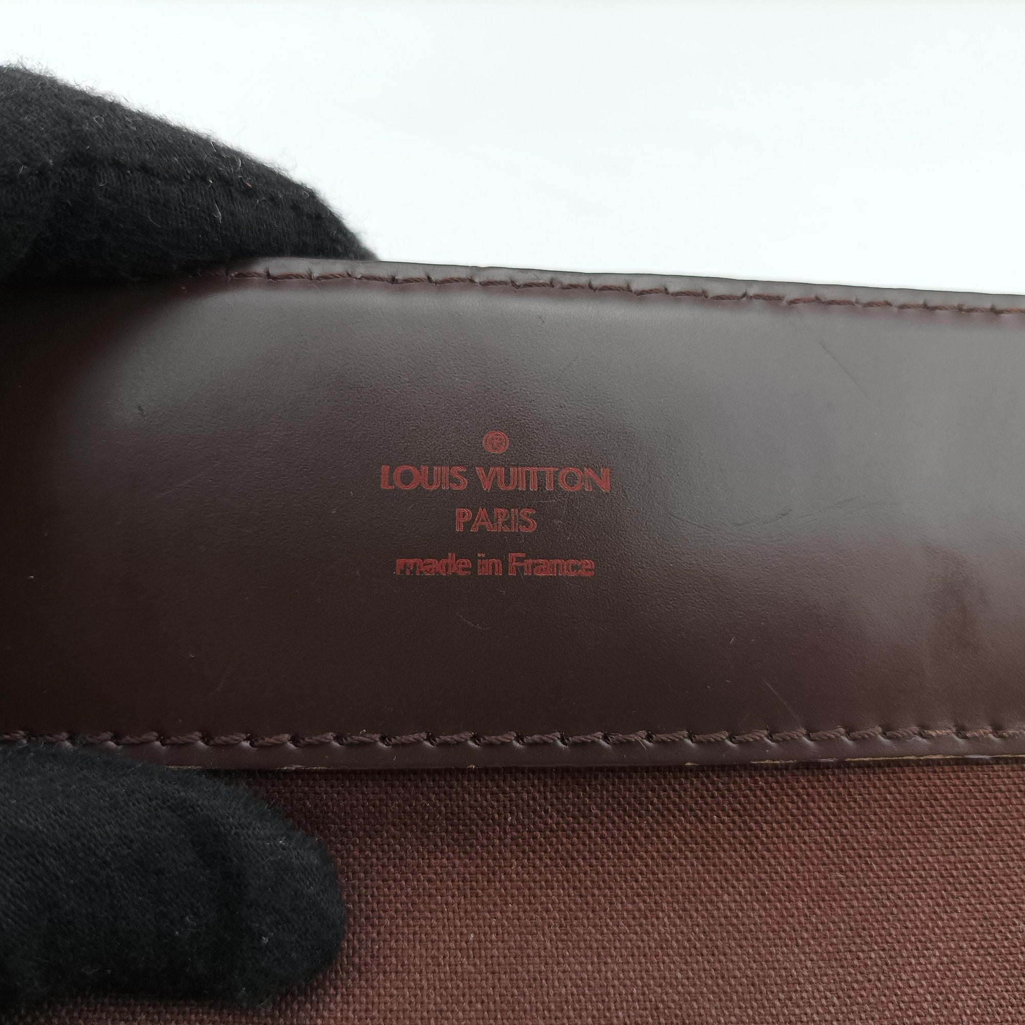 Secondhand Louis Vuitton BROADWAY EBENE Damier Canvas N42270 shoulderbag | stylenewstar