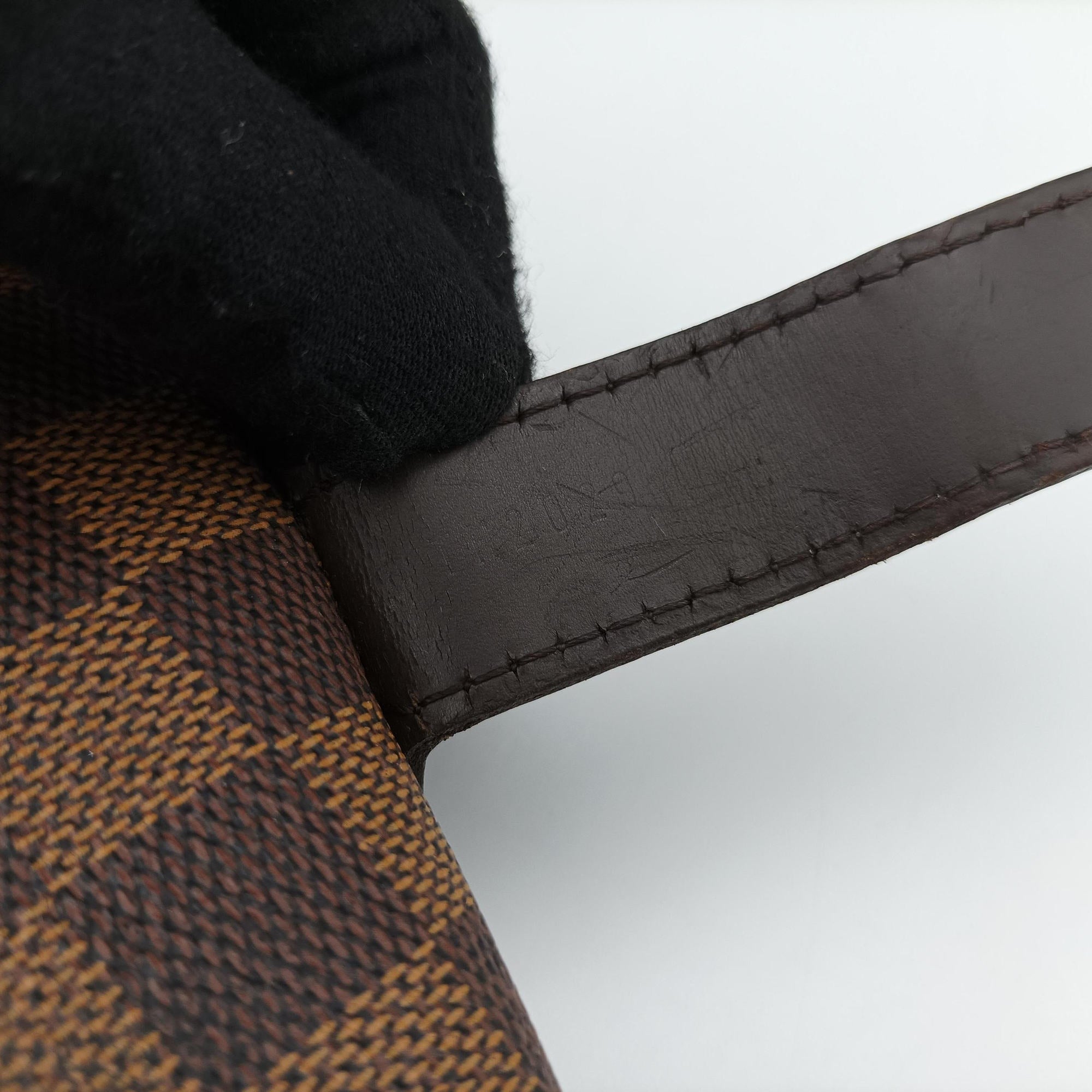 Secondhand Louis Vuitton BROADWAY EBENE Damier Canvas N42270 shoulderbag | stylenewstar