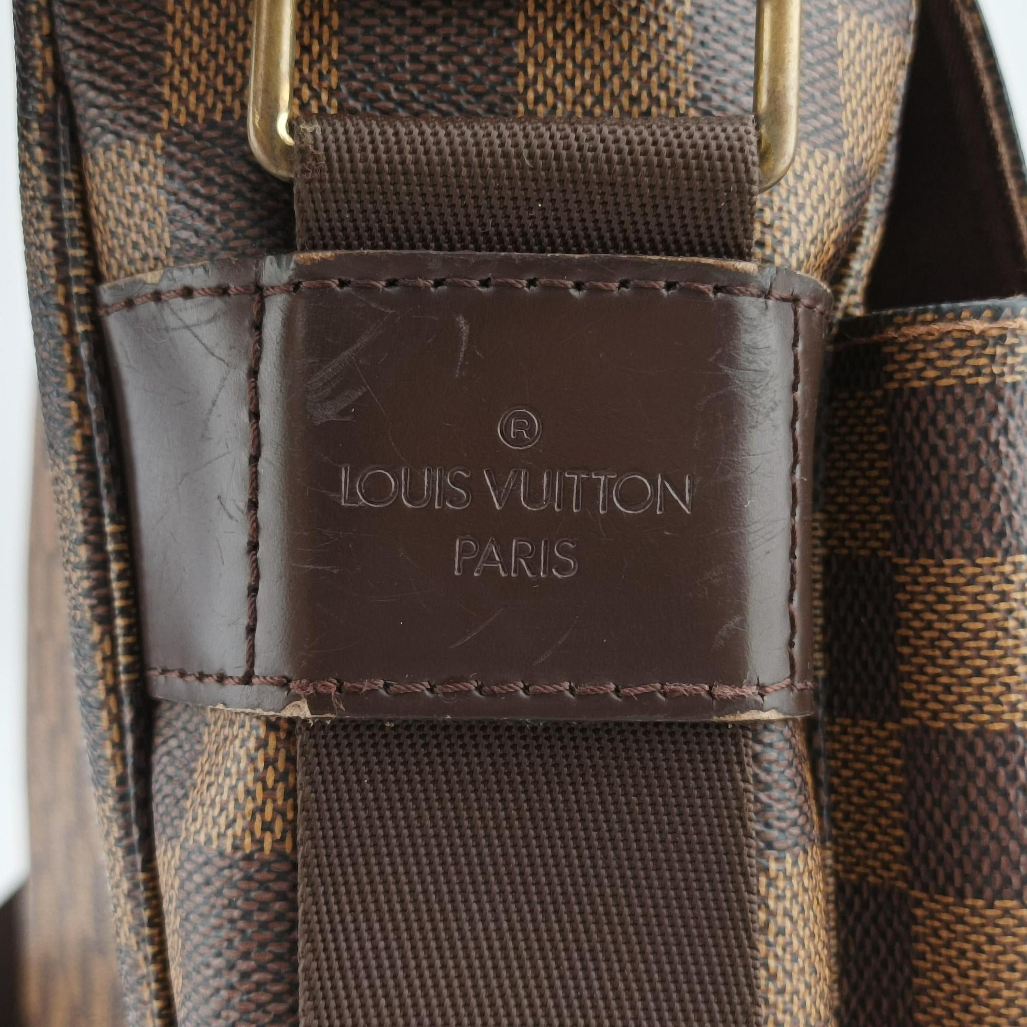 Secondhand Louis Vuitton BROADWAY EBENE Damier Canvas N42270 shoulderbag | stylenewstar